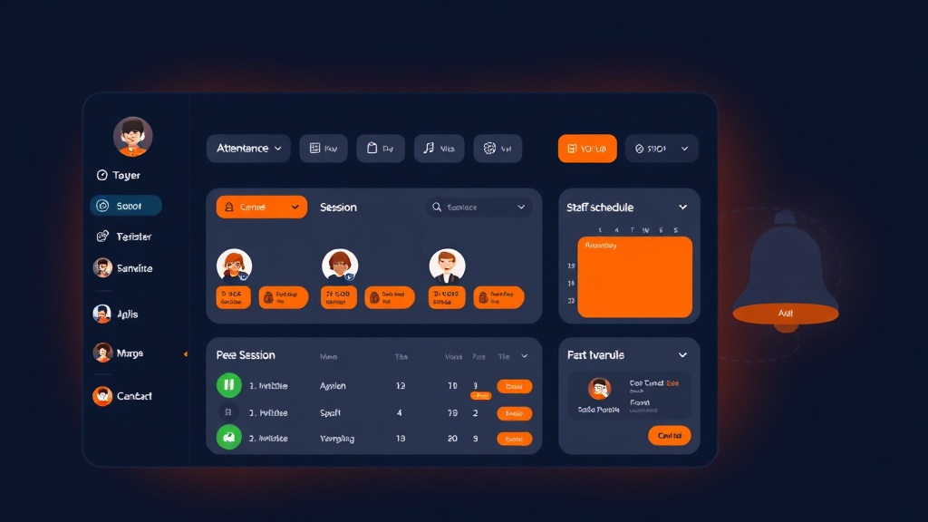 Easy Youth Club dashboard